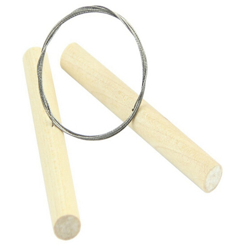 Clay Cutter DIY Wire Tool with Wooden Handles by HitMyNeed