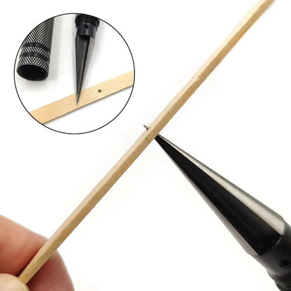 Clay & Wood Hole Punch Hand Drill for DIY Crafts by HitMyNeed