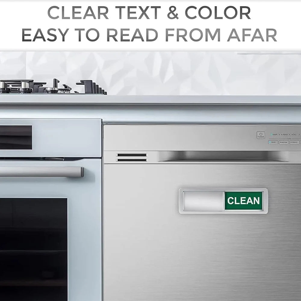 Clean and Dirty Dishwasher Magnet Slider by HitMyNeed