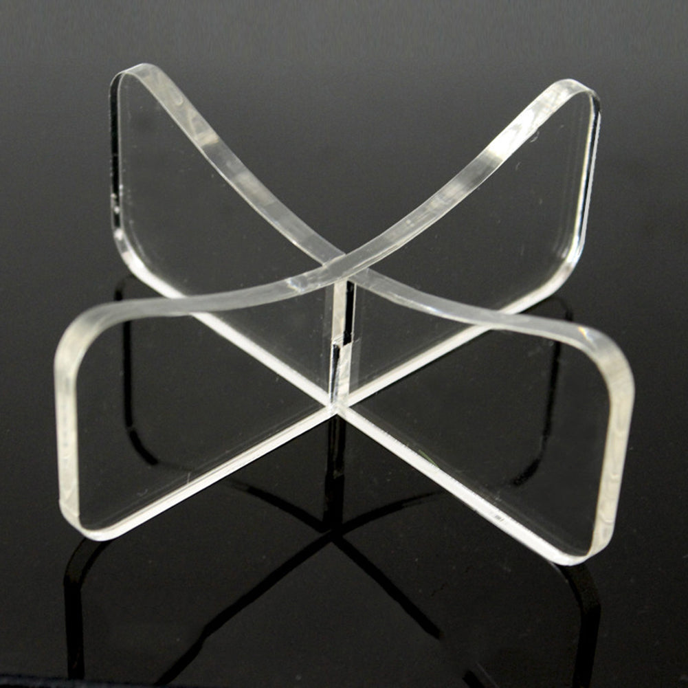 Clear Acrylic Ball Display Stand Holder by HitMyNeed