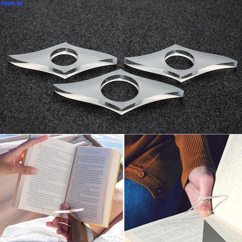 Clear Acrylic Book Thumb Page Holder by HitMyNeed