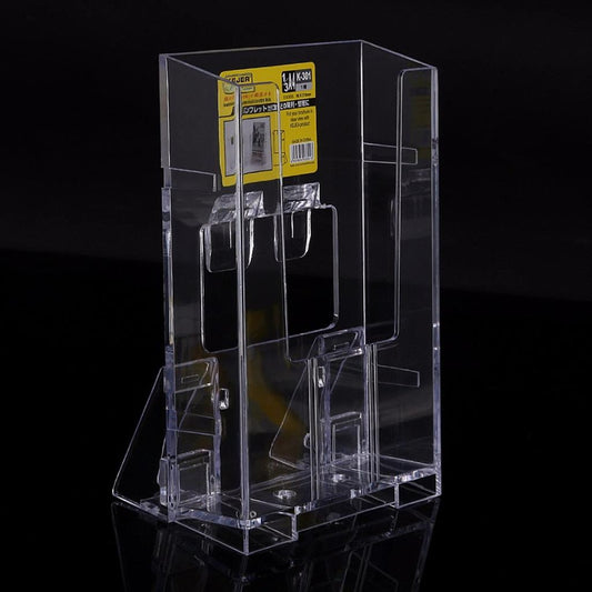 Clear Acrylic Brochure Holder Pamphlet Stand by HitMyNeed