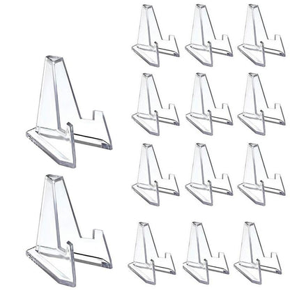 Clear Acrylic Coin Display Holders (20 Pack) by HitMyNeed