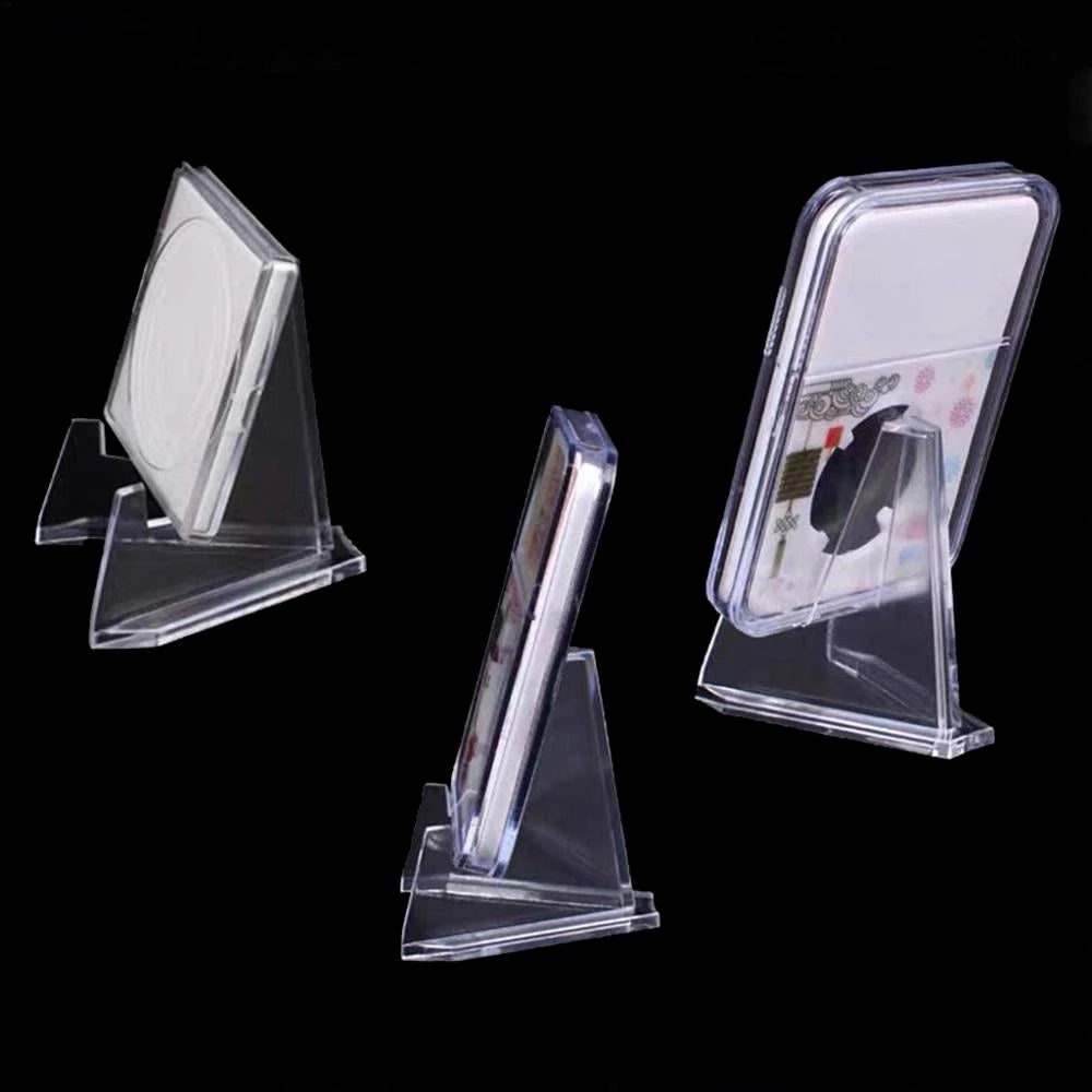 Clear Acrylic Coin Display Holders (20 Pack) by HitMyNeed