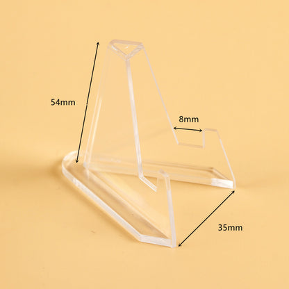 Clear Acrylic Coin Display Holders (20 Pack) by HitMyNeed