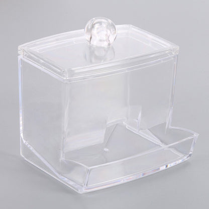 Clear Acrylic Cotton Bud Holder Dispenser by HitMyNeed