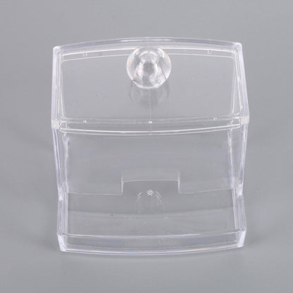 Clear Acrylic Cotton Bud Holder Dispenser by HitMyNeed