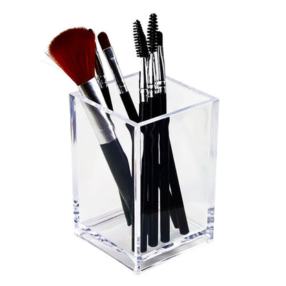 Clear Acrylic Makeup Brush Holder Organizer by HitMyNeed