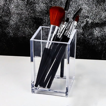 Clear Acrylic Makeup Brush Holder Organizer by HitMyNeed
