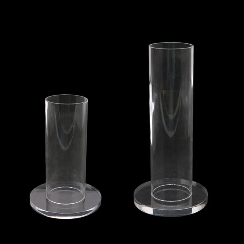 Clear Acrylic Scrunchie Holder Stand Organizer Big - 19 cm by HitMyNeed