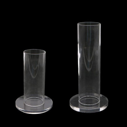Clear Acrylic Scrunchie Holder Stand Organizer Big - 19 cm by HitMyNeed
