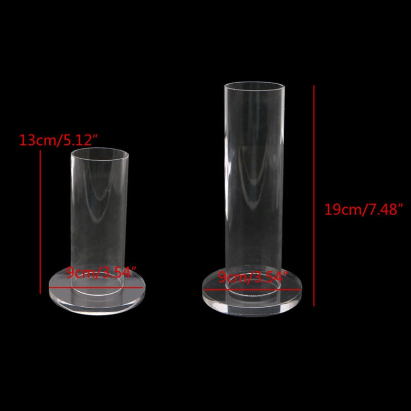 Clear Acrylic Scrunchie Holder Stand Organizer Small - 13 cm by HitMyNeed