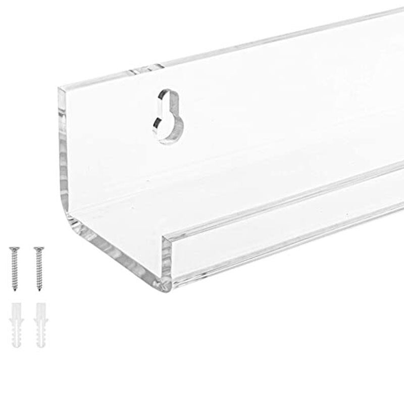 Clear Acrylic Wall Shelves Set of 3 by HitMyNeed