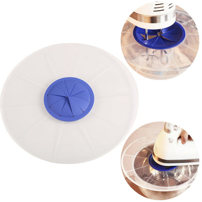 Clear Anti-Splash Mixing Cover with Silicone Port by HitMyNeed
