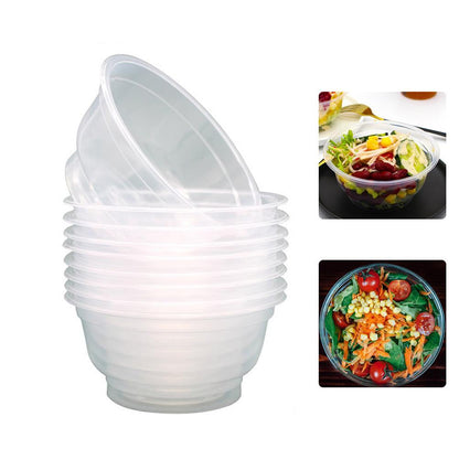 Clear Disposable Plastic Bowls 360ml (20 Pack) by HitMyNeed