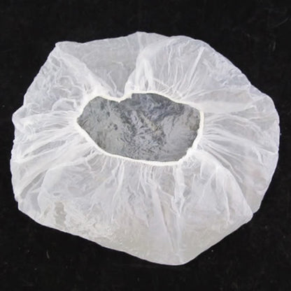 Clear Disposable Shower Caps (100 Pack) by HitMyNeed