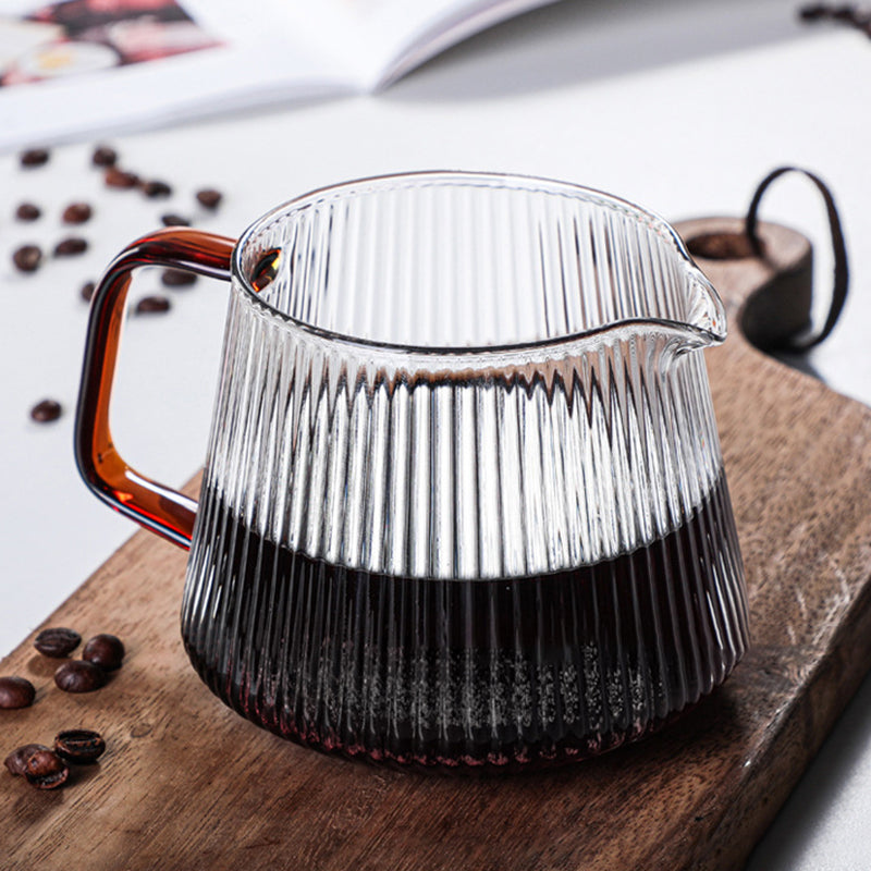 Clear Glass Coffee Server Pot by HitMyNeed