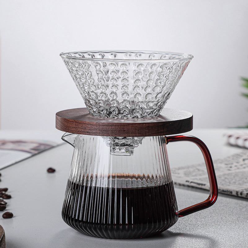 Clear Glass Coffee Server Pot by HitMyNeed