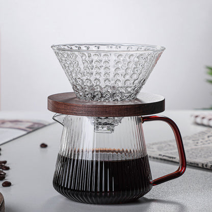 Clear Glass Coffee Server Pot by HitMyNeed