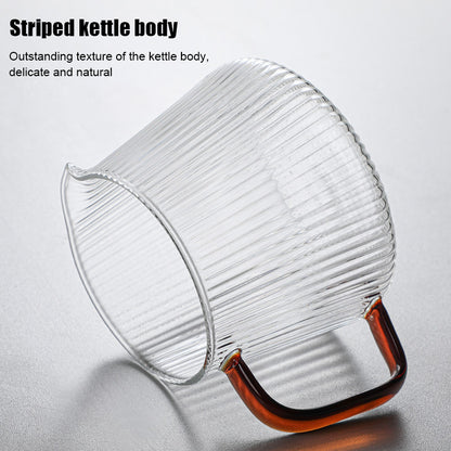 Clear Glass Coffee Server Pot by HitMyNeed