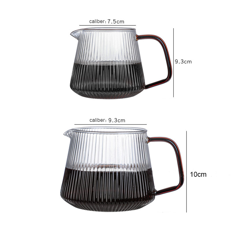 Clear Glass Coffee Server Pot by HitMyNeed