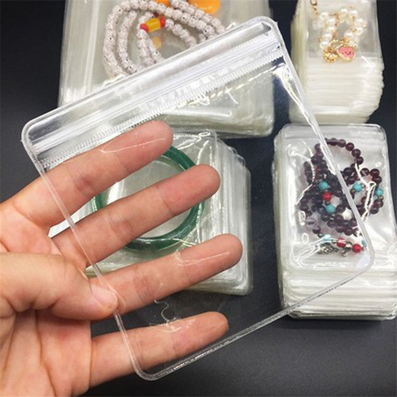 Clear Jewelry Ziplock Bags 20 Pack - 4 Sizes 11x11cm by HitMyNeed
