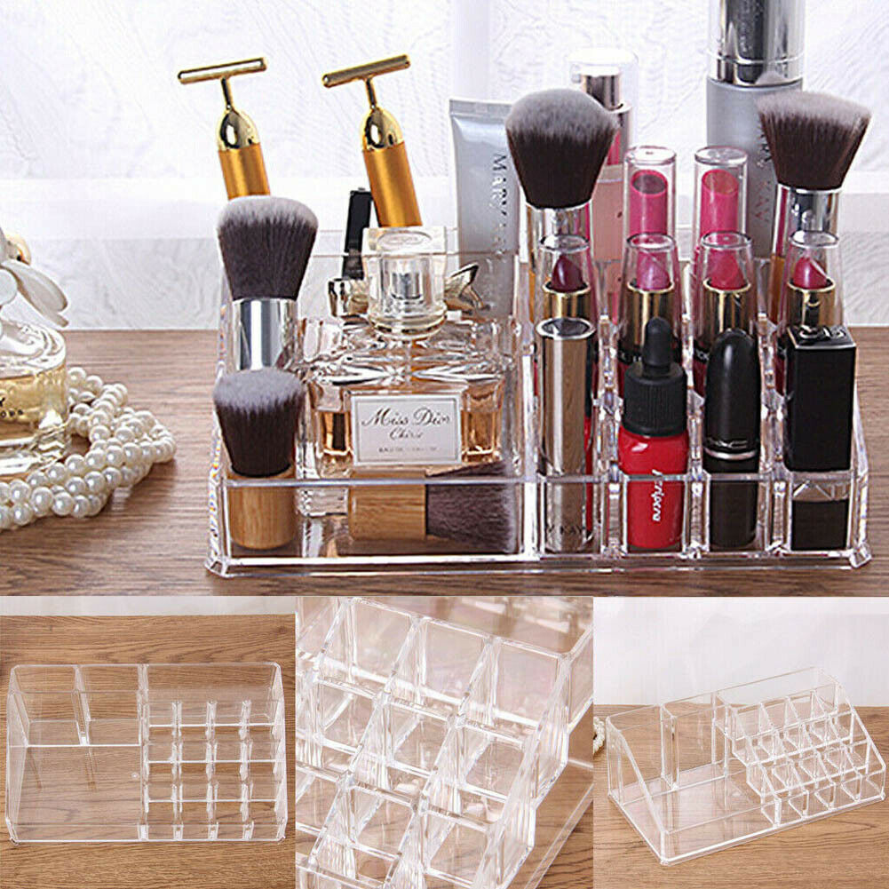 Clear Makeup Organizer Cosmetic Holder by HitMyNeed