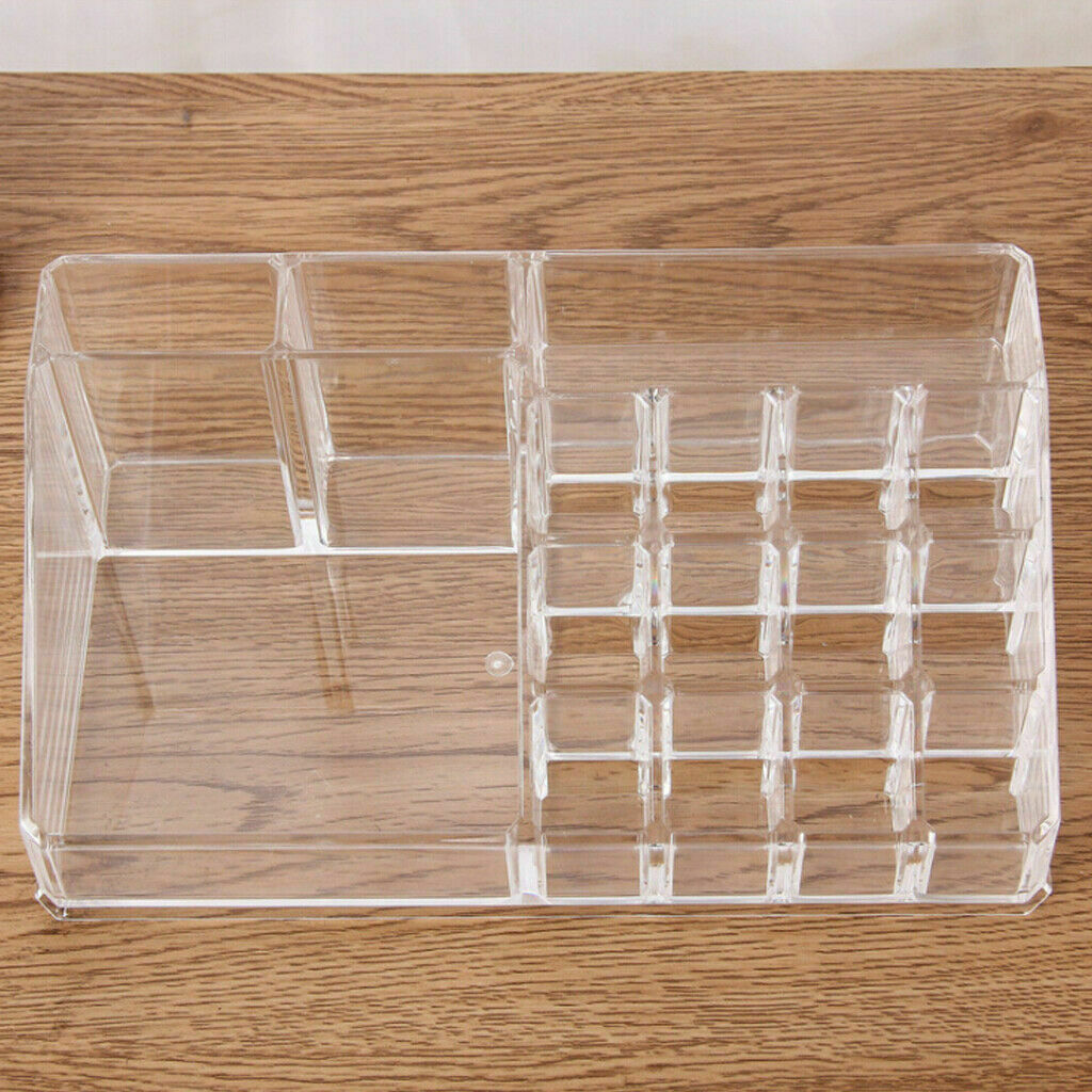 Clear Makeup Organizer Cosmetic Holder by HitMyNeed