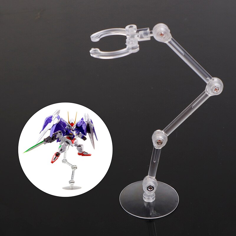 Clear Plastic Action Figure Display Stands (4 Pack) by HitMyNeed