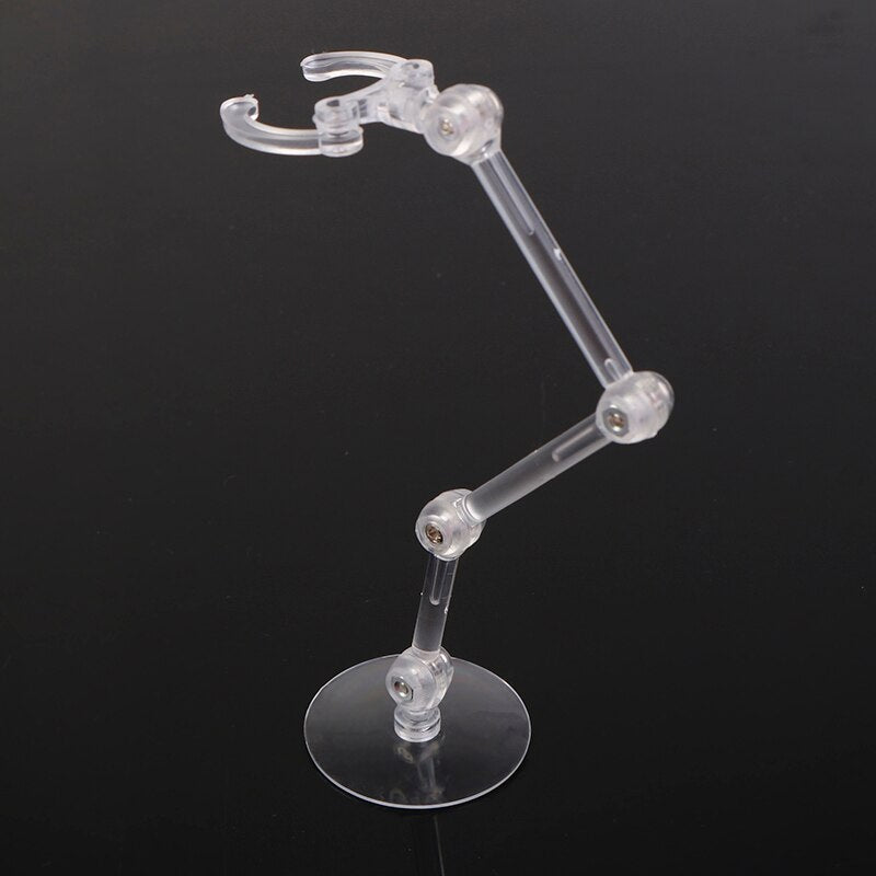 Clear Plastic Action Figure Display Stands (4 Pack) by HitMyNeed