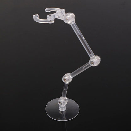 Clear Plastic Action Figure Display Stands (4 Pack) by HitMyNeed