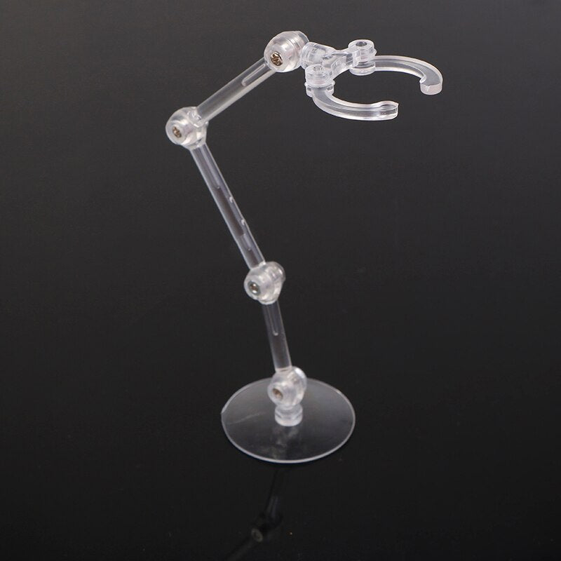 Clear Plastic Action Figure Display Stands (4 Pack) by HitMyNeed
