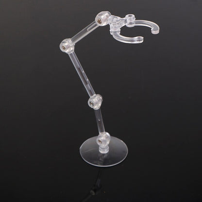 Clear Plastic Action Figure Display Stands (4 Pack) by HitMyNeed