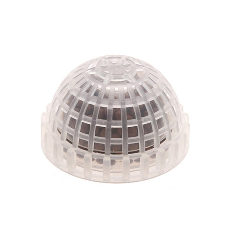 Clear Plastic Aquarium Plant Holder with Gravel by HitMyNeed