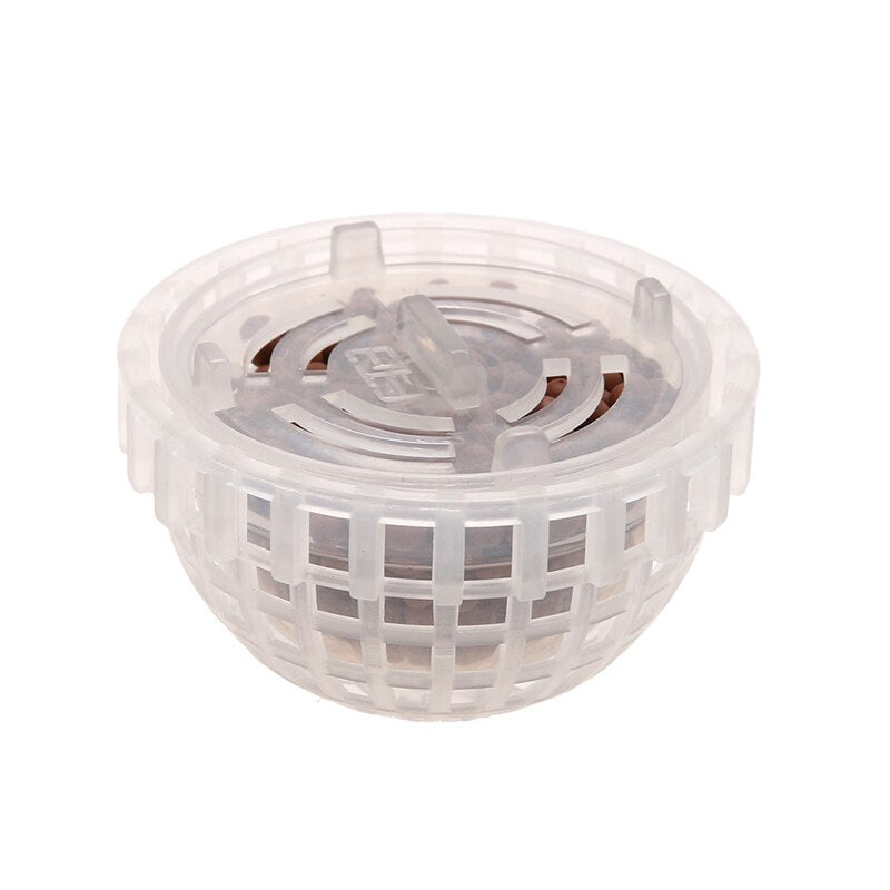 Clear Plastic Aquarium Plant Holder with Gravel by HitMyNeed