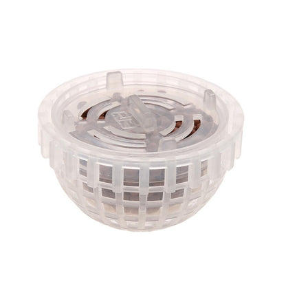 Clear Plastic Aquarium Plant Holder with Gravel by HitMyNeed