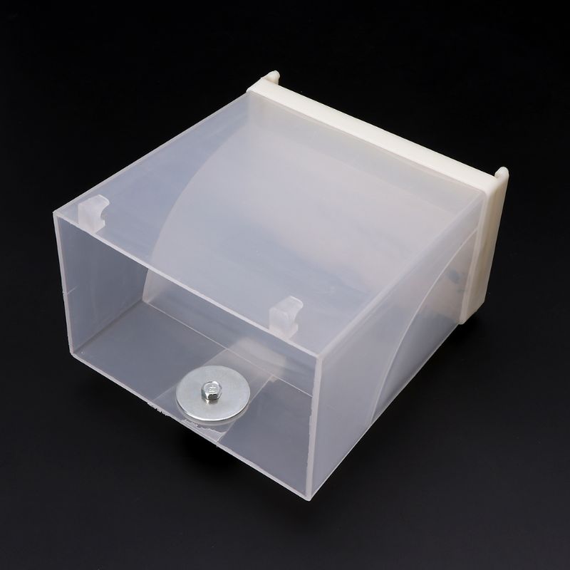 Clear Plastic Automatic Bird Feeder for Cages by HitMyNeed