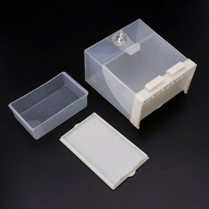 Clear Plastic Automatic Bird Feeder for Cages by HitMyNeed