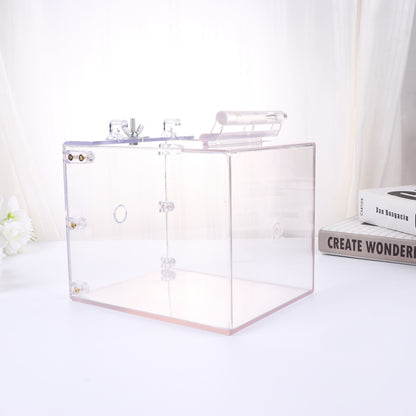Clear Plastic Bird Bath for Cage Front Doors by HitMyNeed