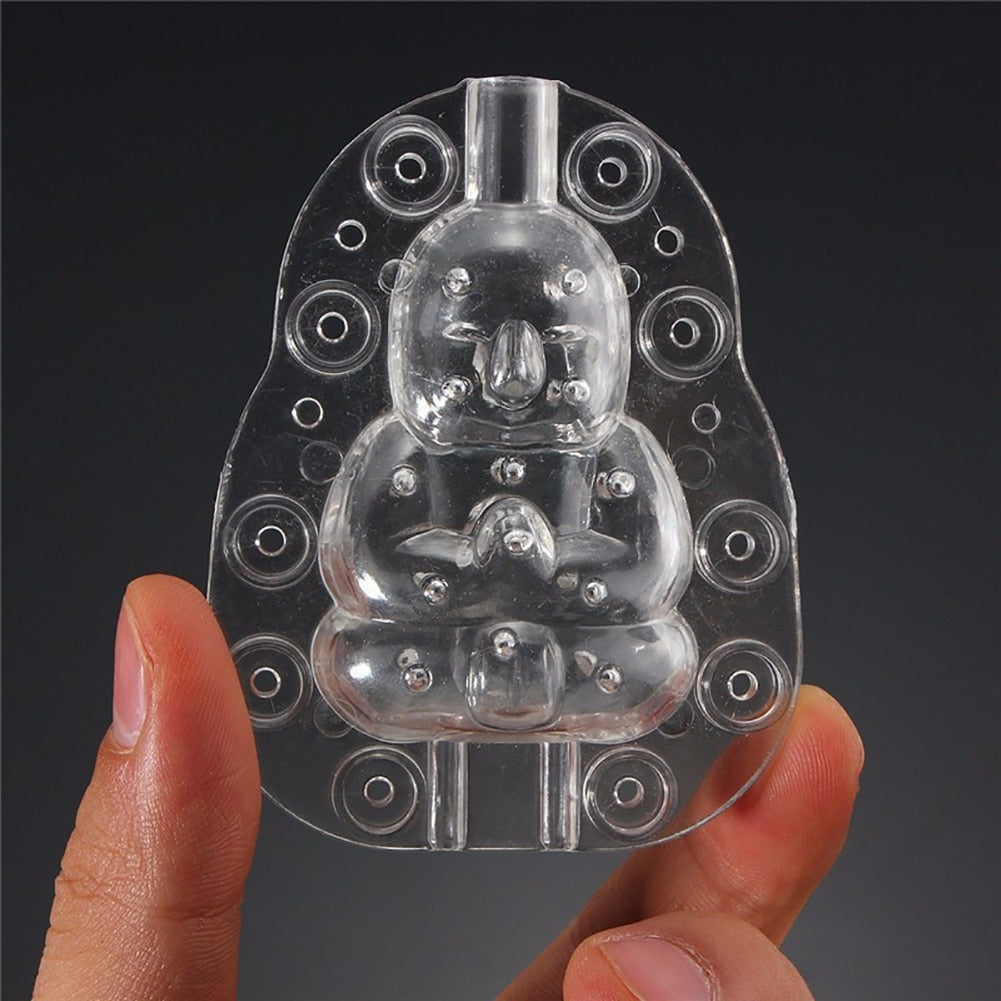 Clear Plastic Buddha Fruit Shaper Mold by HitMyNeed