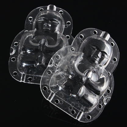 Clear Plastic Buddha Fruit Shaper Mold by HitMyNeed