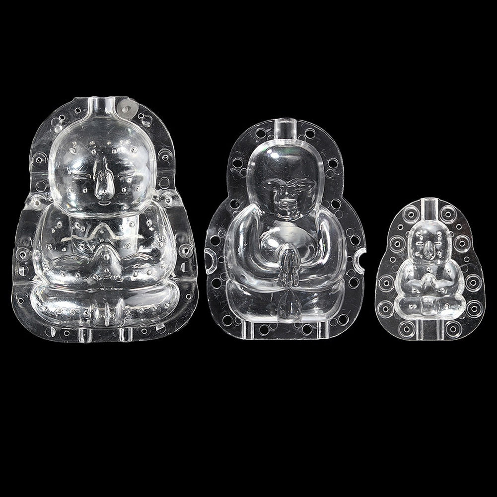 Clear Plastic Buddha Fruit Shaper Mold by HitMyNeed