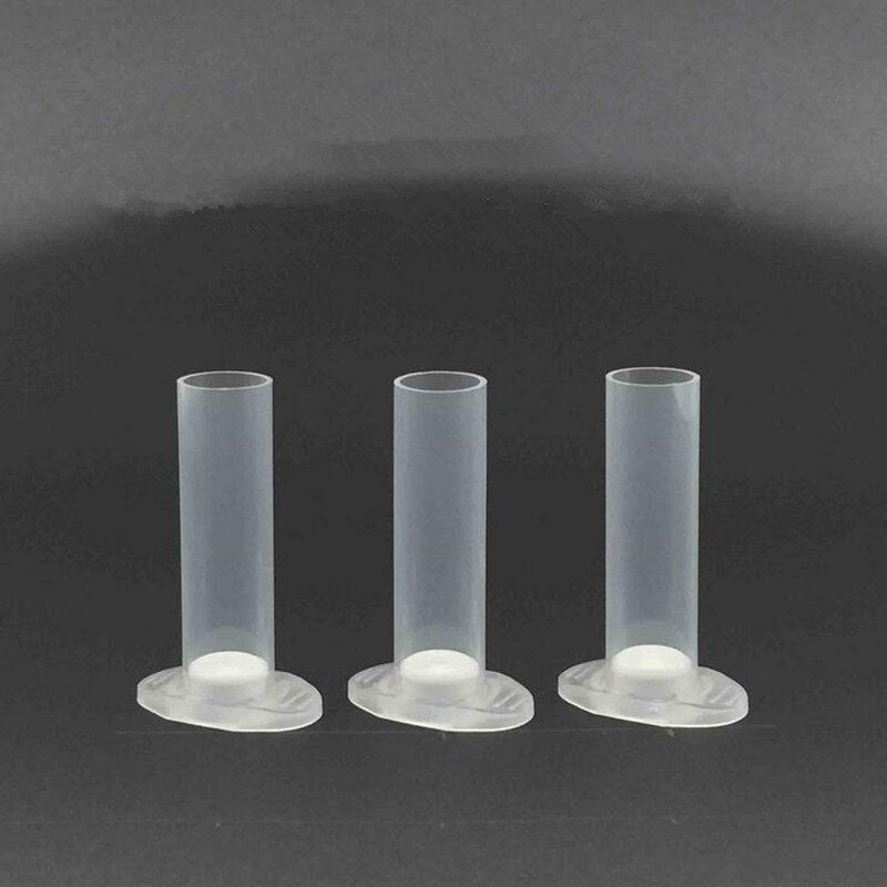 Clear Plastic Lipstick Molds Set (3 Pieces) by HitMyNeed