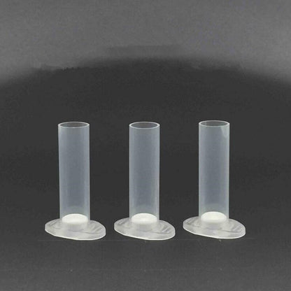 Clear Plastic Lipstick Molds Set (3 Pieces) by HitMyNeed