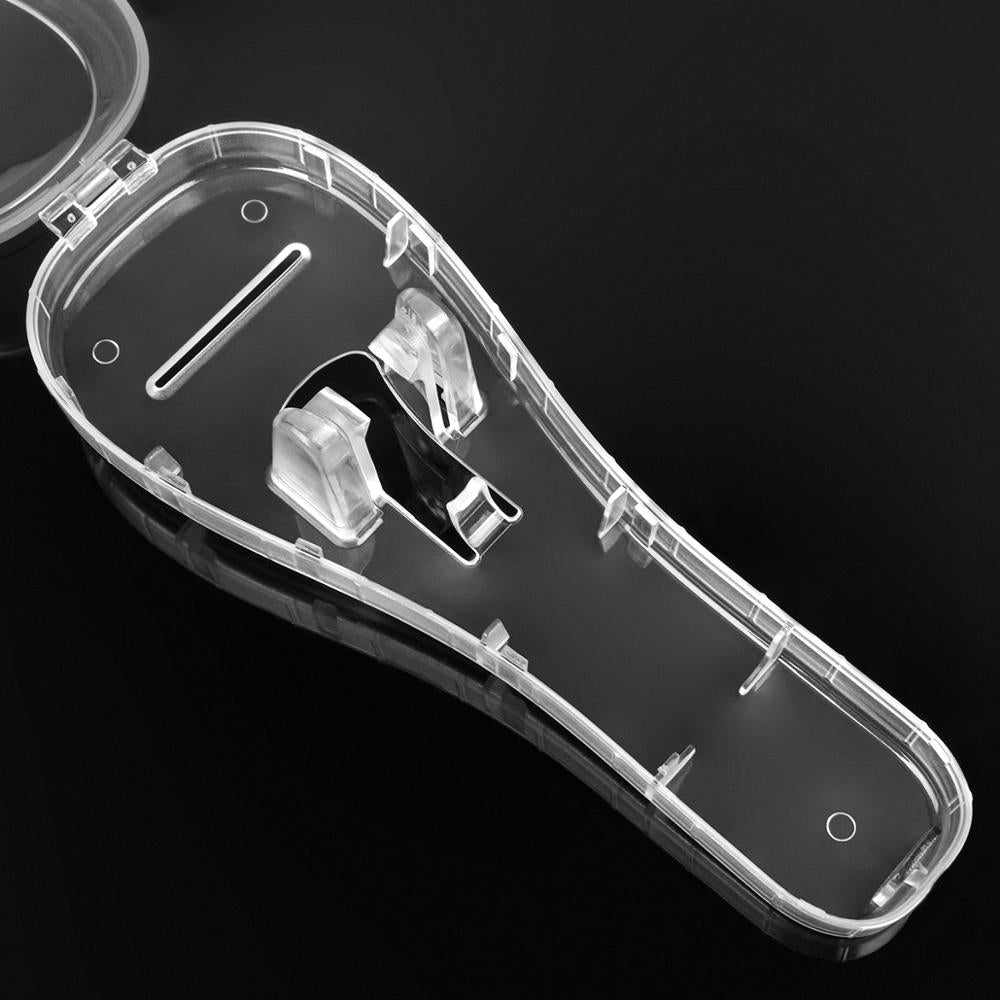 Clear Plastic Razor Travel Case for Manual Razors by HitMyNeed