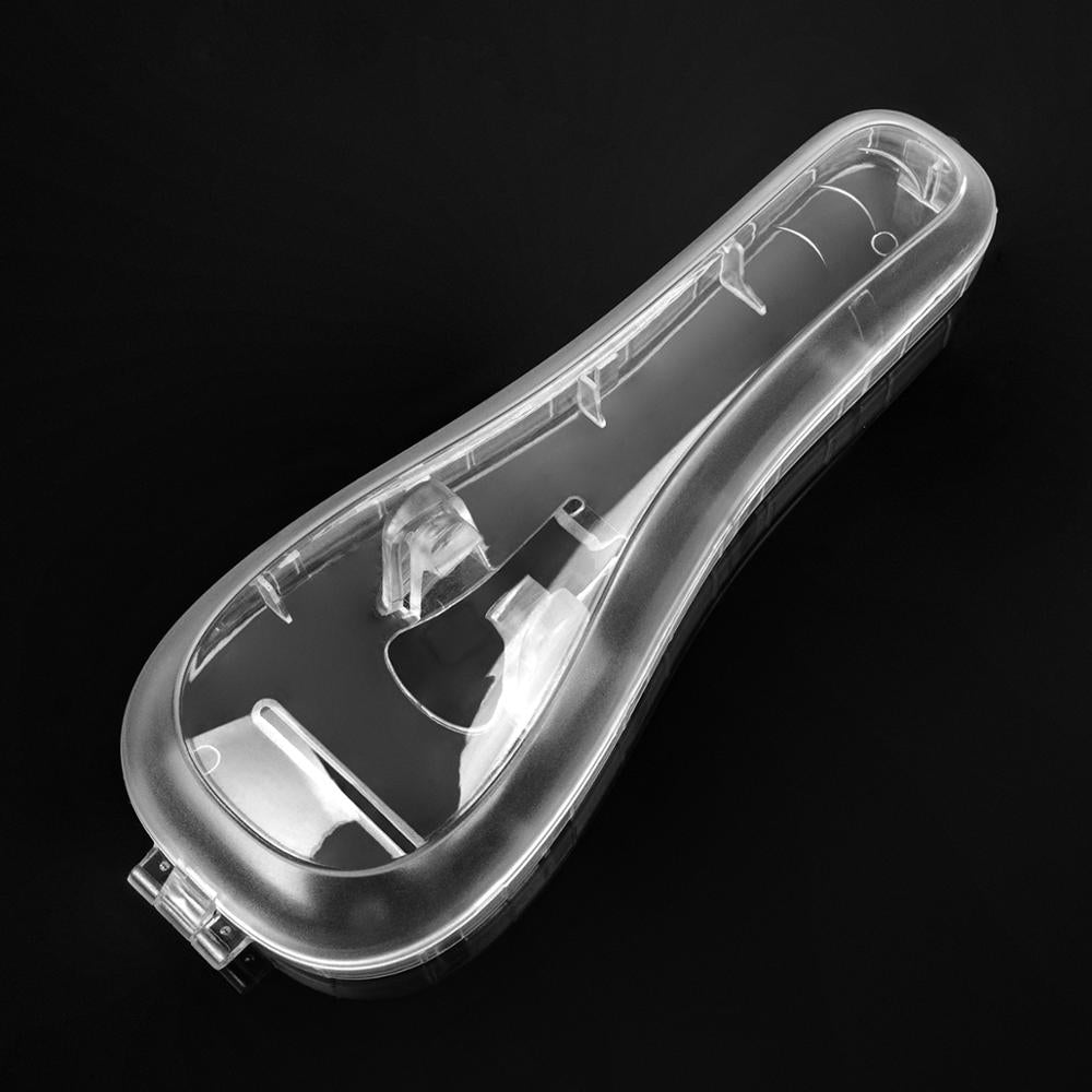 Clear Plastic Razor Travel Case for Manual Razors by HitMyNeed