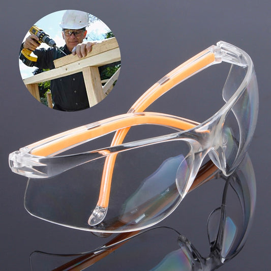 Clear Protective Safety Glasses Anti-Scratch Eyewear by HitMyNeed