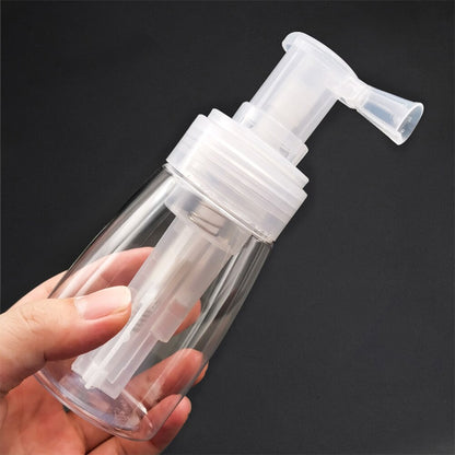 Clear Refillable Powder Spray Bottle 180ml by HitMyNeed