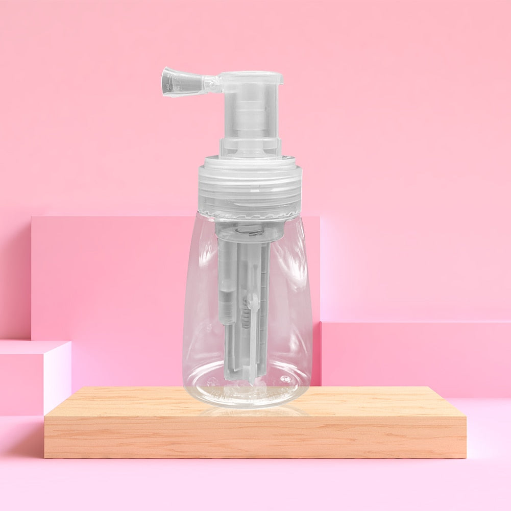 Clear Refillable Powder Spray Bottle 180ml by HitMyNeed