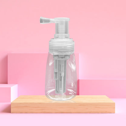 Clear Refillable Powder Spray Bottle 180ml by HitMyNeed